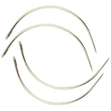 Человеческие волосы, удлиняющая накладка на волосы Удлинительный зажим 12 шт. средство для наращивания волос Плетение Волос швейные нитки игольчатый зажим с-образной кривой