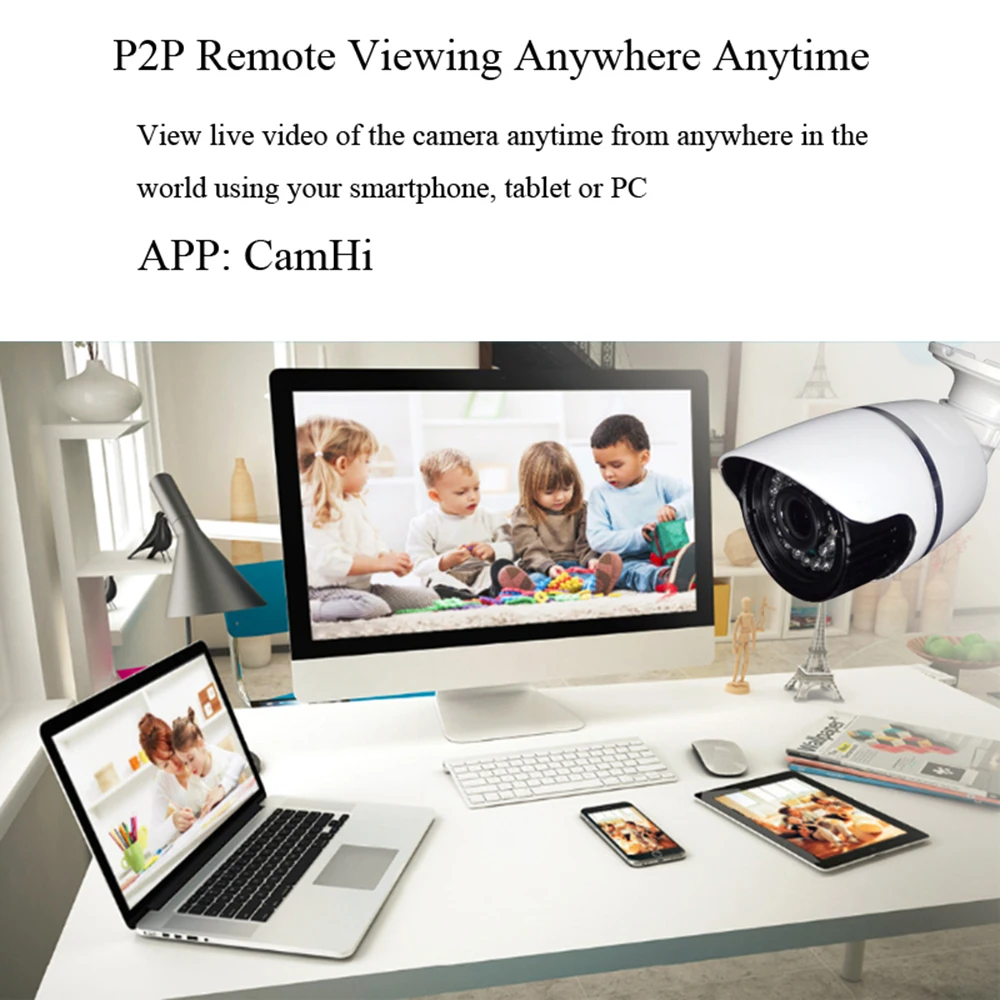 Evolylcam 4CH/8CH POE NVR 2MP 1080 P IP Камера Onvif P2P уличная, инфракрасная, цилиндрическая видеонаблюдения Видеокамера POE CCTV Системы комплект