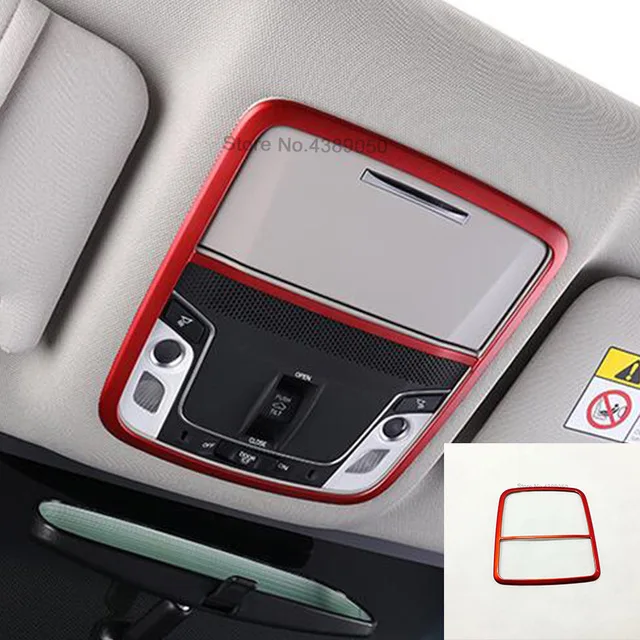 

For Honda Accord 10th 2018 2019 ABS Plastic Car indoor middle air outlet Decoration Cover Trim car styling Accessories 1pcs