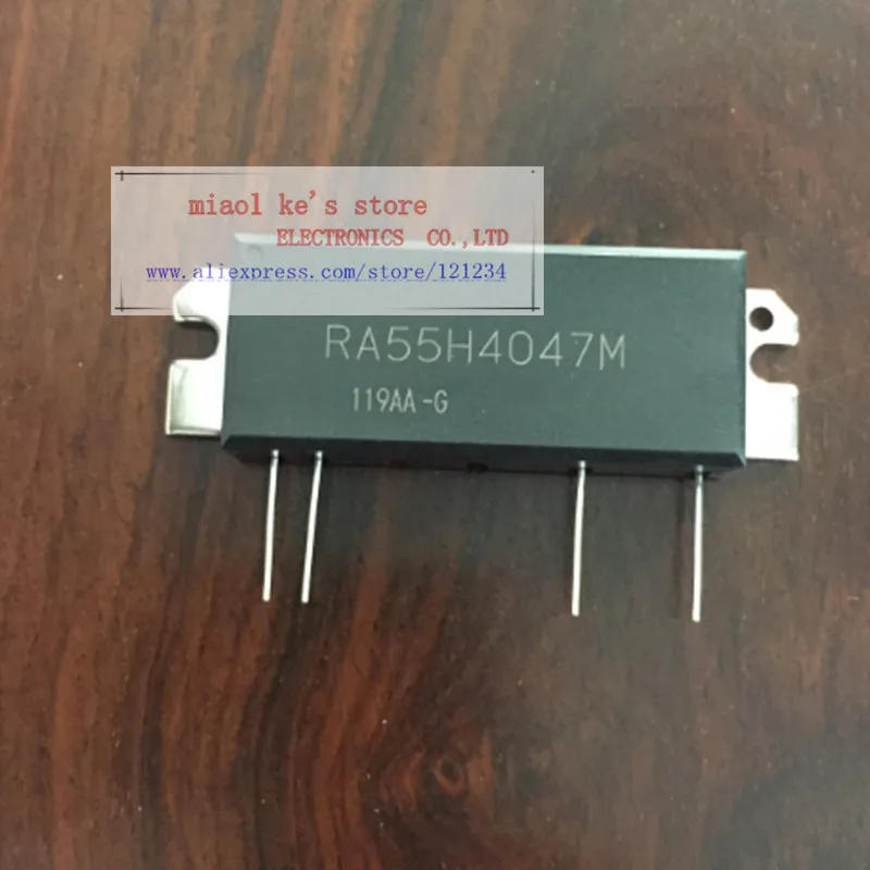 

RA55H4047M RA55H4047M-101 New Original [RF MOSFET MODULE 400-470MHz 55W 12.5V, 3 Stage Amp. For MOBILE RADIO]