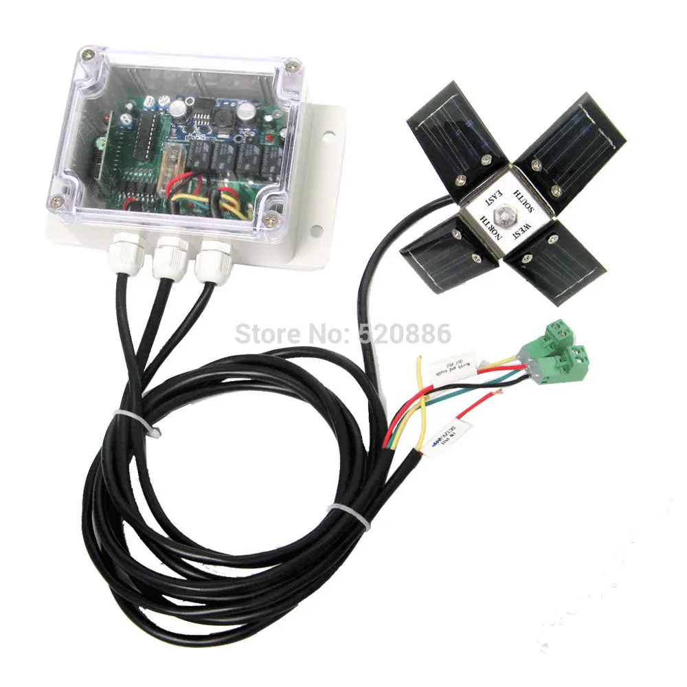 

Dual Axis Solar Tracker Tracking Linear Actuator Controller for Home Garden
