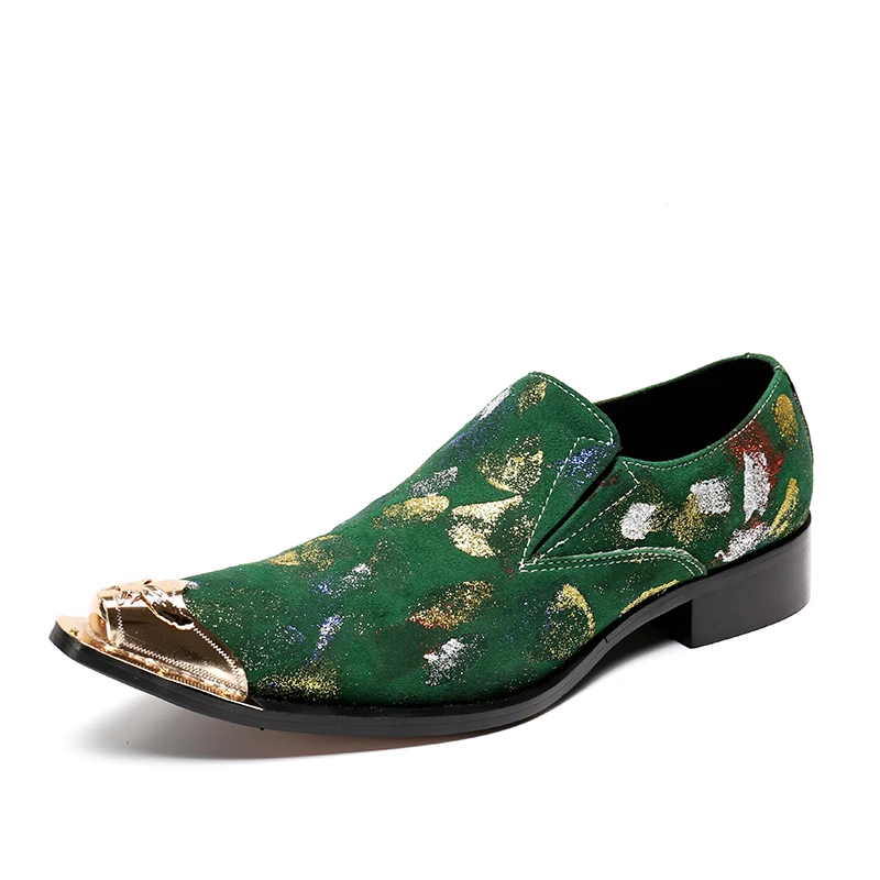 zapatos verdes hombre