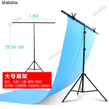 

Photographic equipment 1.5*2 m T type background PVC background studio background stand CD50 T03P