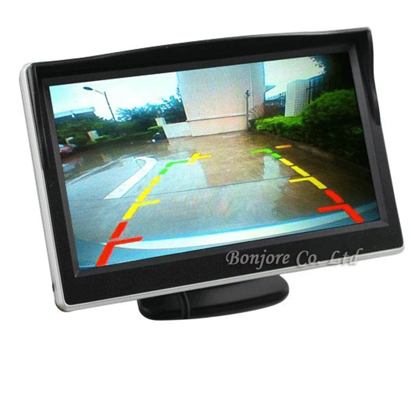 

5 Inch TFT Car monitor TFT LCD Screen 800x480 HD Digital For Color Car Rear View Monitor Support VCD / DVD / GPS / Camera