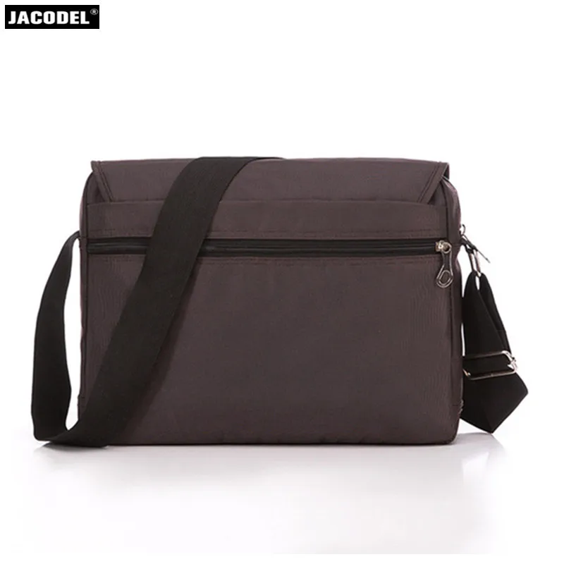 Jacodel Casual Men's Messager Bag 14 inch Business Shoulder Bags for Macbook ipad Tablet Mini Laptop Bag Male Cross body Bag 14