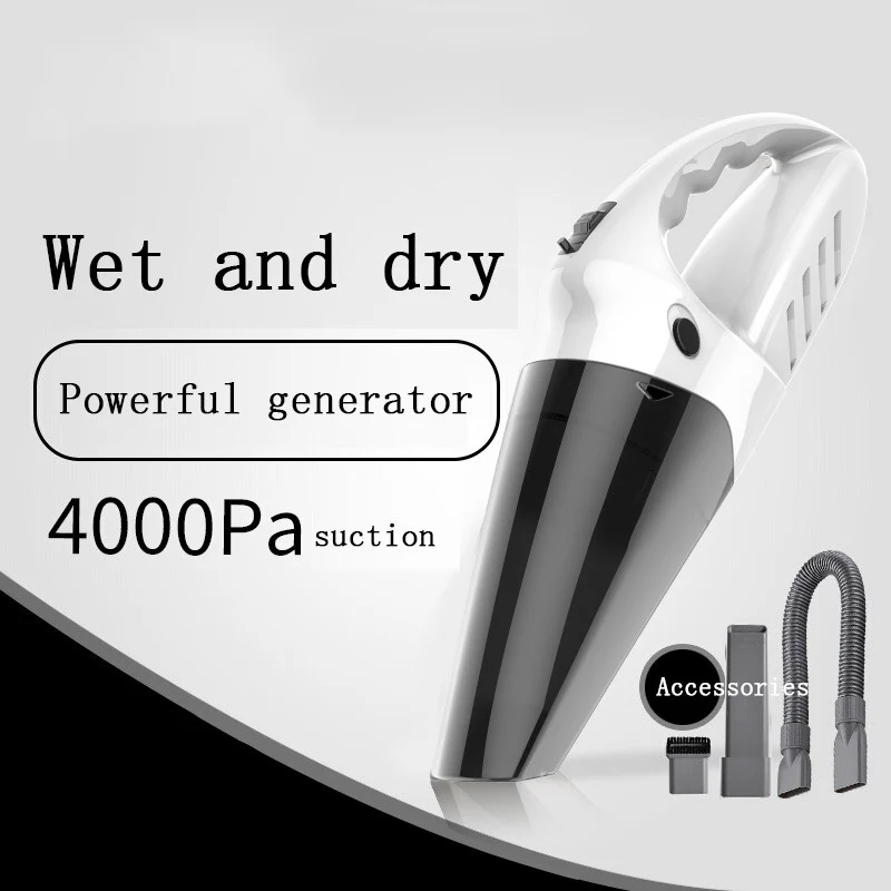 

Strong Suction Car Vacuum Cleaner Wet & Dry Dual-Use Cleaner Kit wireless Portable Auto Handheld Vacuum Cleaner 1170027