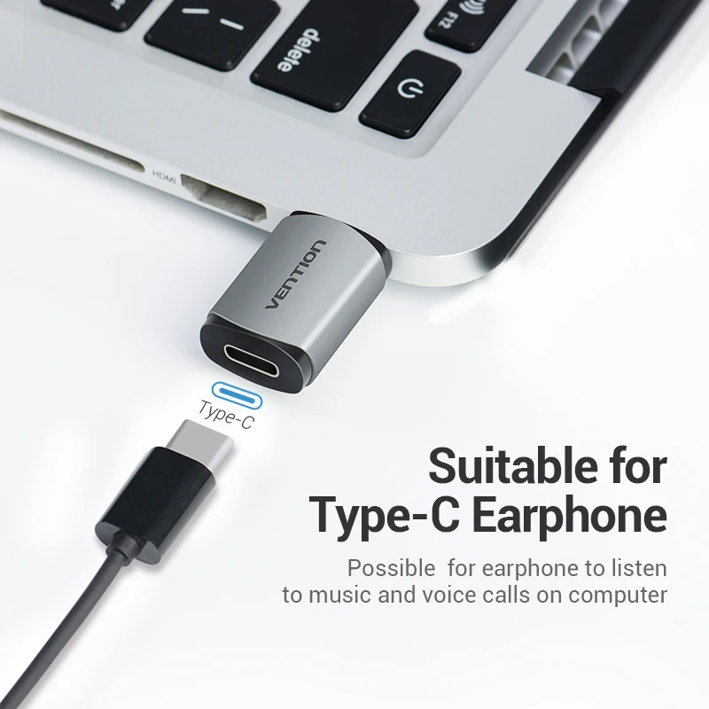 Vention USB для звуковой карты type c C адаптер аудио интерфейс тип компьютера кабель