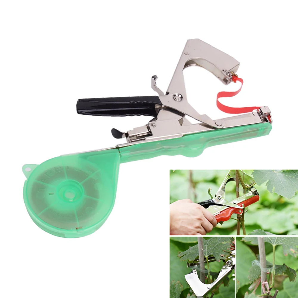 

Plant Tying Tapetool Tapener Machine Branch Hand Tying Machine Packing Vegetable Stem Strapping Pruning Tool Garden Tool BZ
