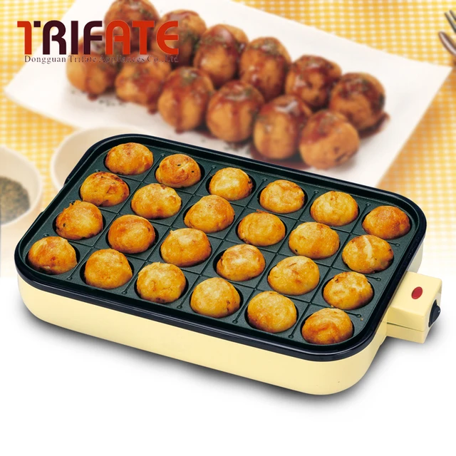 Household Small Takoyaki Maker BBQ Grill mini steak Frying pan baking