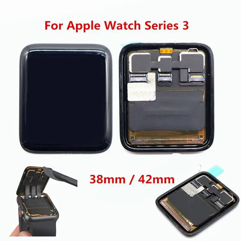 

Brand New LCD Display Touch Screen Digitizer Assembly for Apple Watch Series 1 38mm / 42mm Pantalla Replacement Parts GPS