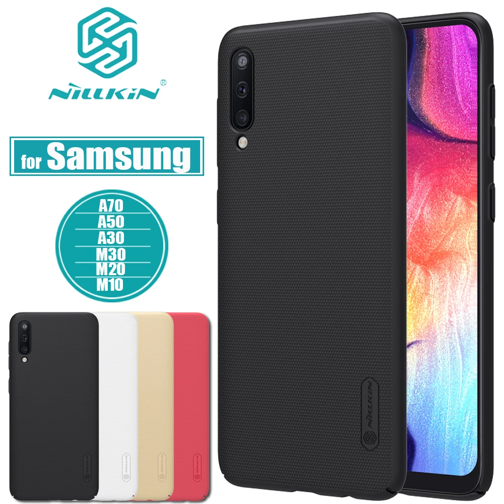 Nillkin для samsung Galaxy A90/A80/A70/A60/A50/A40/A30/A20/A10 чехол Матированный чехол Капа/чехол для samsung M30/M20/M10