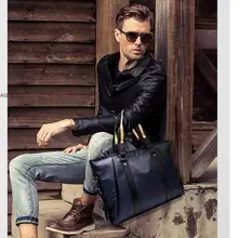 Новая Корейская мужская сумка, деловая сумка через плечо, водонепроницаемый портфель для досуга