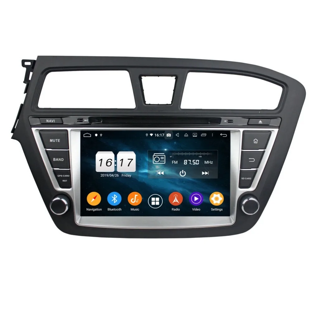 Clearance 4GB RAM Octa Core 8" Android 9.0 Car dvd Player for Hyundai i20 2014 2015 With Radio GPS Bluetooth WIFI USB DVR OBD Mirror-link 4