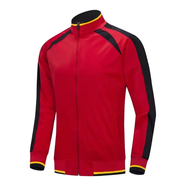 Buy 6 colors men long sleeve sport jackets Soccer Jacket Training Running