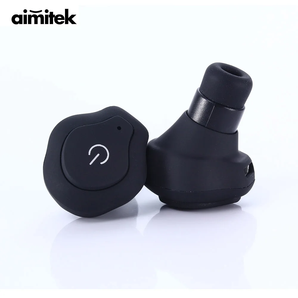 Мини Bluetooth наушники Aimitek TW 13 TWS 1 пара настоящие беспроводные Спортивная