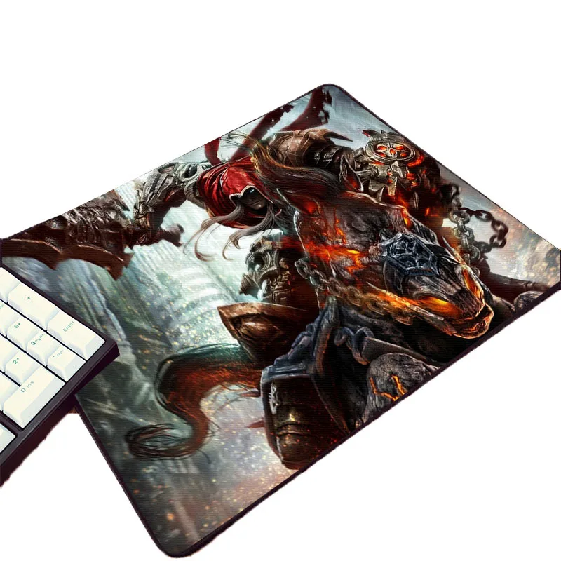 Congsipad Hot Popular Pc Computer Games Darksiders Wallpaper Pattern Printed MousePad Cool Diy Mini Rubber Gaming Play Mouse Pad