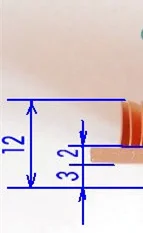 Чистый медный теплоотвод медный блок 81*80,5*12 мм медная заготовка медный радиатор