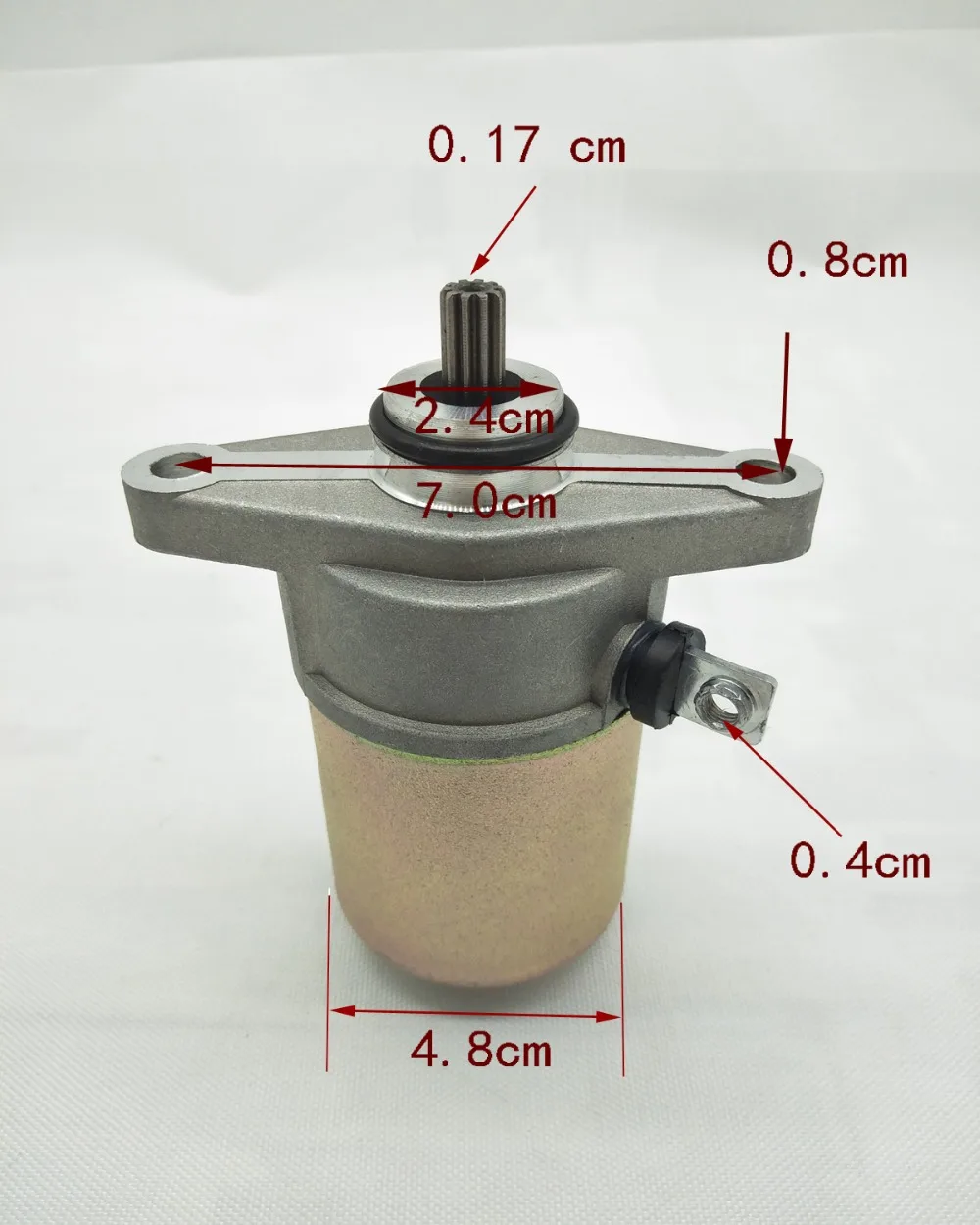 Стартер A11 для 4 тактного скутера GY6 50 60 80 CC 139QMB 139QMA 147QMD 50cc 80cc двигатель