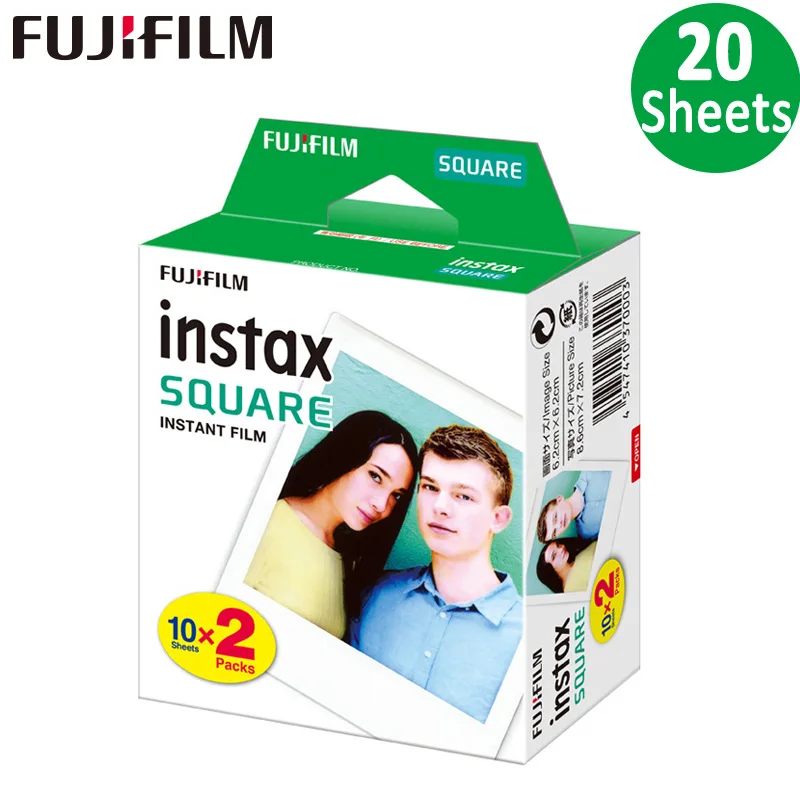 Fujifilm Instax квадратная пленка фотобумага для SQ6 SQ10 SQ20 гибридная мгновенная камера и