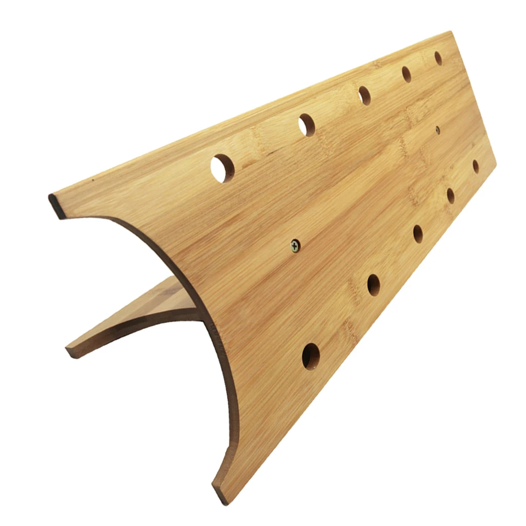 Wooden Sunglasses Display Stand Holder Eyewear Organizer Rack with 5 Layers, for Shop Counter, Table Tops