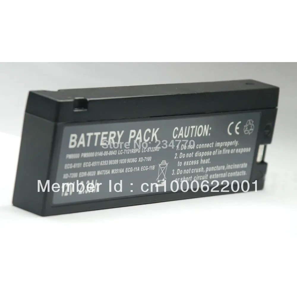 

Replacement Mindray PM9000 PM800 PM9800 PM7000 MEC1000 MEC2000 LCS-1912ANK LC-TA122PU ECG-8420K ECG-92C Medical Battery