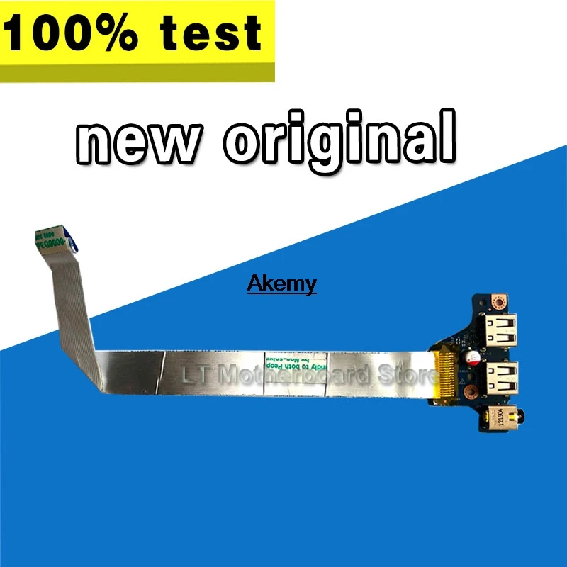Оригинальный Для For Lenovo Z400 Z500 Usb аудио PCBA плата VIWZ1 _ Z2 LS-9062p REV 1 0 100% тестирование
