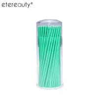 ETEREAUTY 100 шт микро щеточки одноразовые аппликаторы тампоны для наращивания ресниц тушь для ресниц Кисть для макияжа глаз клей инструмент для удаления