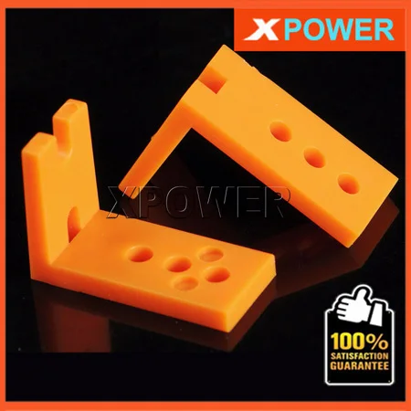 Beste Groothandel 20 stks 1201 L type Plastic statief hoek beugel Drijfstang plastic strip DIY Building Model Materiaal Gratis Verzending