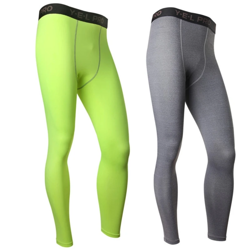 Sports Men Compression Athletic Pants Running Training Fitness Base Layers Skin Fitness Tights Gym Men Leggings