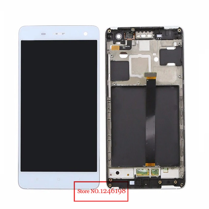 Prix pour Blanc Plein Écran lcd Écran Tactile Digitizer Assemblée avec cadre Pour Xiaomi M4 MI 4 Mi4 M 4 Mobile Téléphone Pièces De Rechange Prix pour Blanc Plein Écran lcd Écran Tactile Digitizer Assemblée avec cadre Pour Xiaomi M4 MI 4 Mi4 M 4 Mobile Téléphone Pièces De Rechange