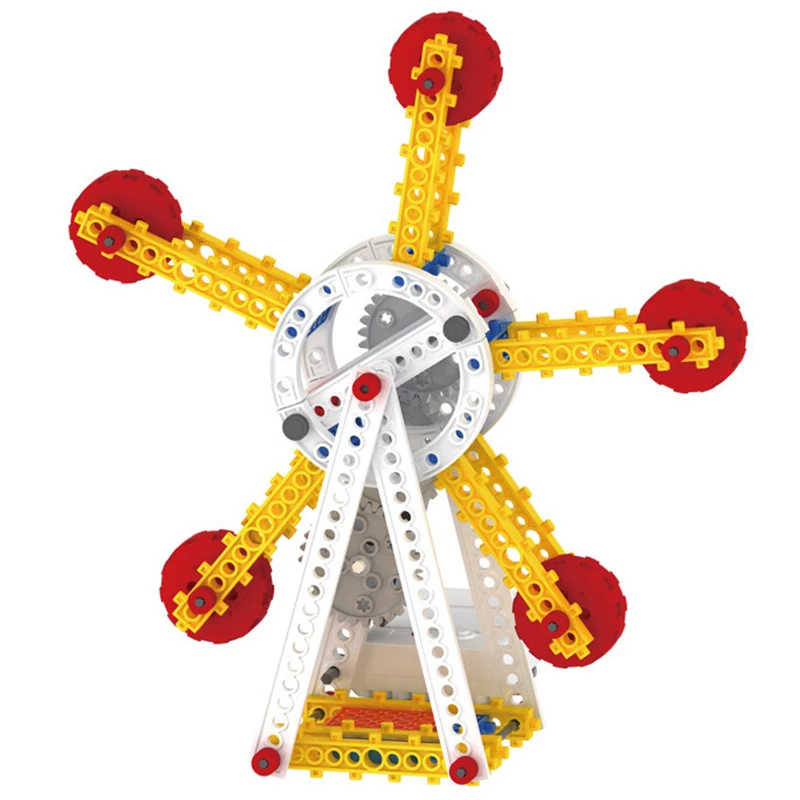 

STEM DIY Ferris Wheel Electronic Building Block Educational Science Experiment Toy Kit Learning Education Toys for Children Gift
