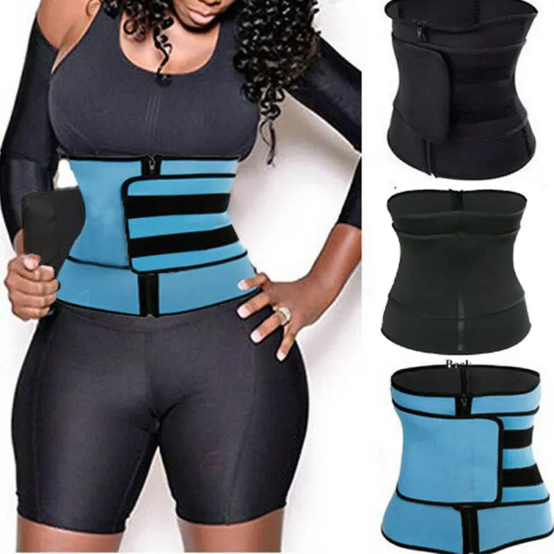 

HIRIGIN Yoga Slim Waist Trimmer Trainer Belt Weight Loss Burn Fat Body Shaper Gym Girdle
