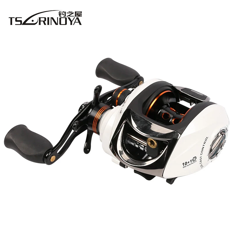 Tsurinoya 11BB 6.3:1 Speedy Bait Casting Reel Dual Brake System Salt Water Baitcasting Fishing Reel Lure Reels Tsurinoya 11BB 6.3:1 Speedy Bait Casting Reel Dual Brake System Salt Water Baitcasting Fishing Reel Lure Reels
