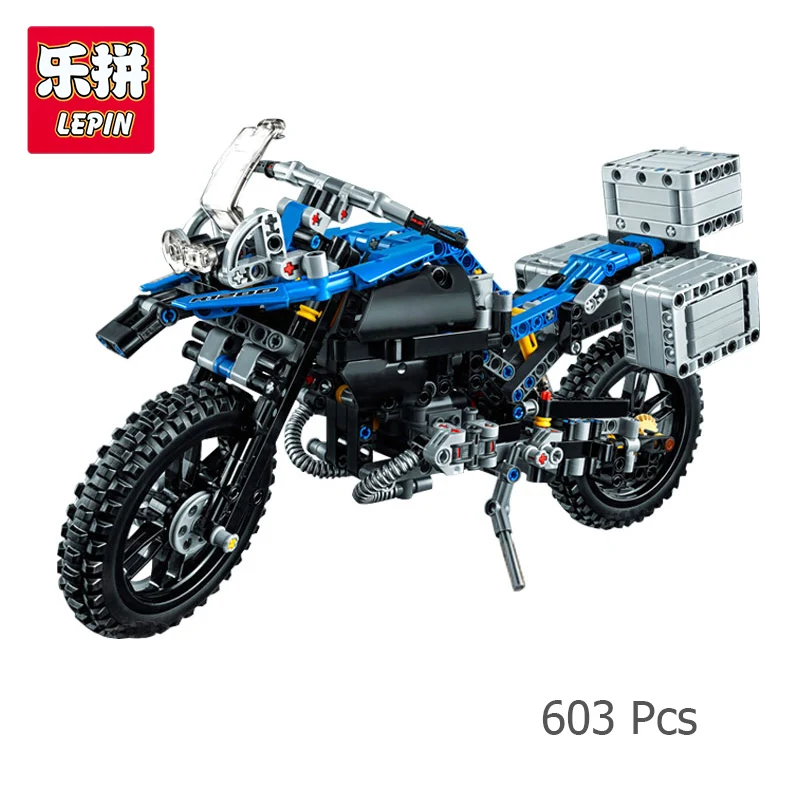 

Lepin 20032 B Technic Series MW Off-road Motorcycles R 1200 GS Adventure Building Blocks Bricks Compatible with Lego 42063