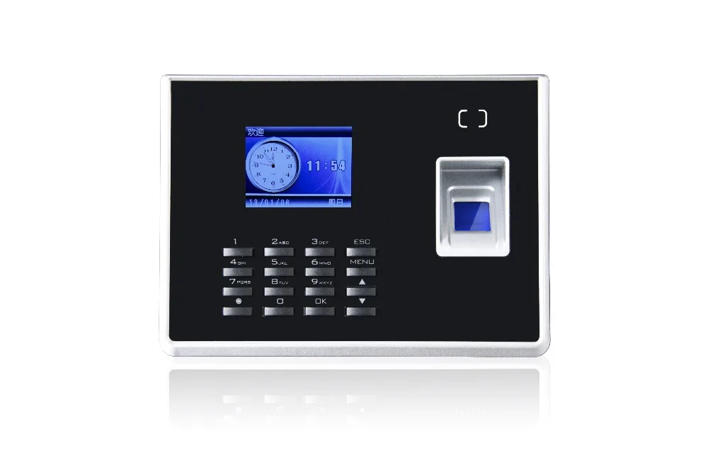 

Free Shipping M1100 fingerprint attendance machine attendance machine id card time attendance RFID 125KHZ ID