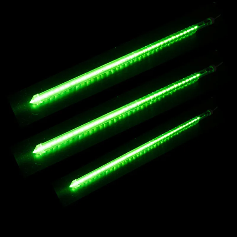

8 Tubes Meteor Effect Glow Sticks LED String Light Rain Snowfall Lights Decor Lamp MU