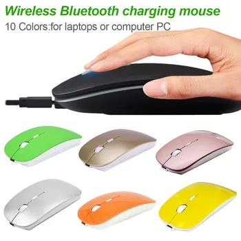 

Wireless Mouse Computer Bluetooth Mouse Silent PC Mause Rechargeable Ergonomic Mouse 1600 DPI 2.4Ghz USB Optical Mice For Laptop