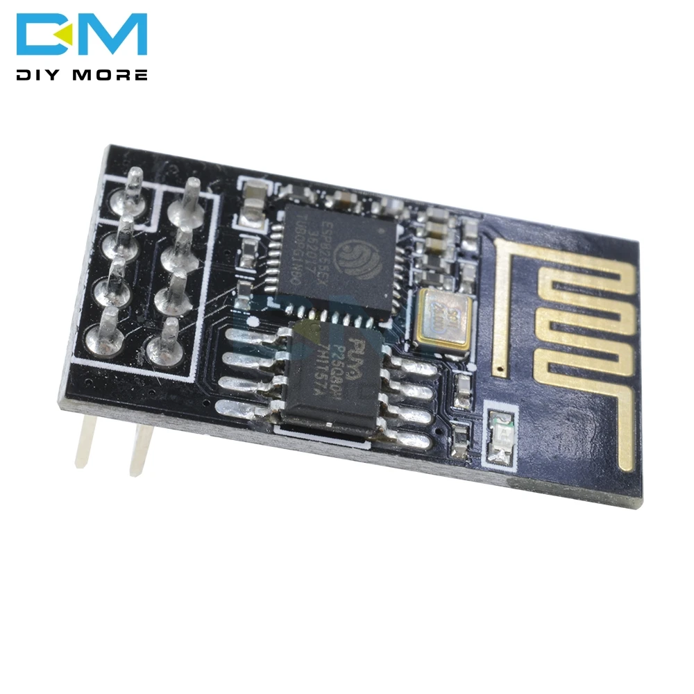 ESP8266 ESP01 Φ серийный модуль Wifi Беспроводная плата приемопередатчика 3 в 6 UART I2C I2S