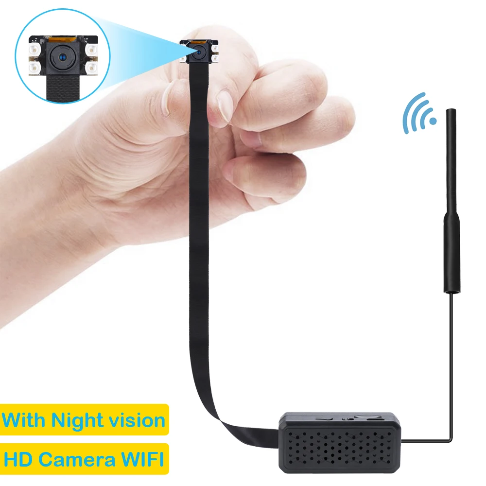 HD Mini P2P Wifi видеокамера мини DV поддержка телефона ПРИЛОЖЕНИЕ Удаленный просмотр
