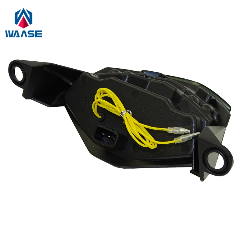 Продажа Waase для Kawasaki Z750 2007 2012 Z1000 2007 2008 2009 хромированный задний светильник стоп сигнал поворота Встроенный светодиодный светильник