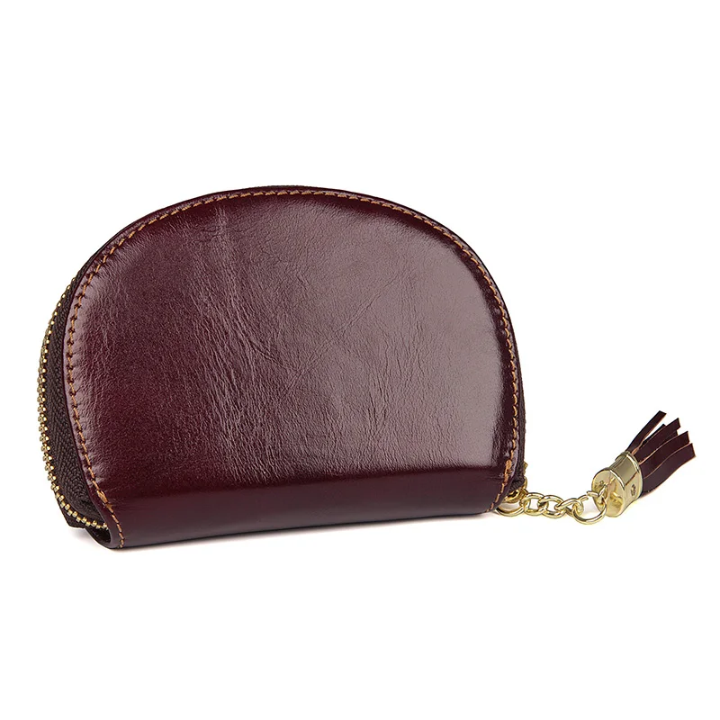 black purse with wallet