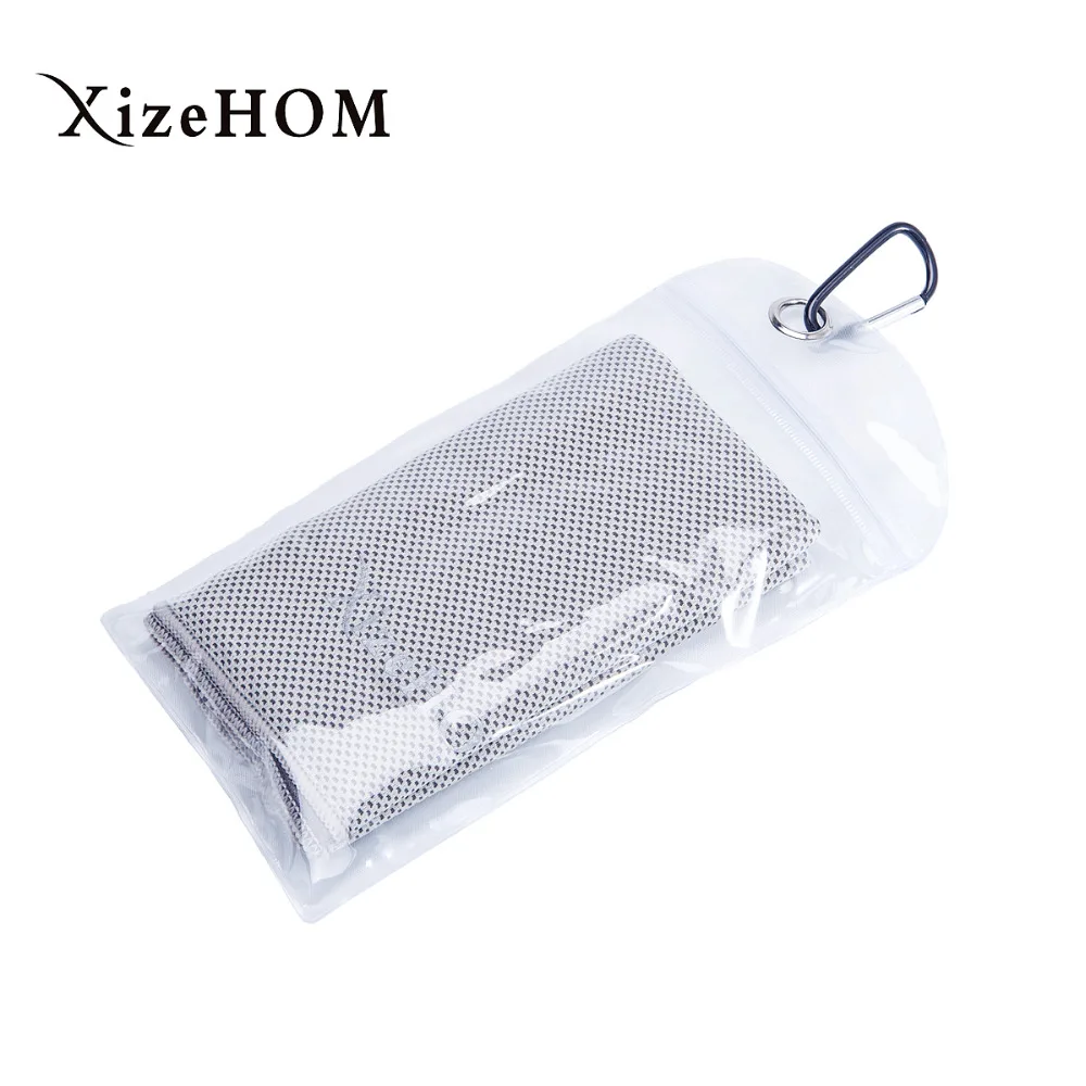 Multicolor 120*30cm Ice Towel Utility Enduring Instant Cooling Towel Heat Relief Reusable Chill Cool Cold towel