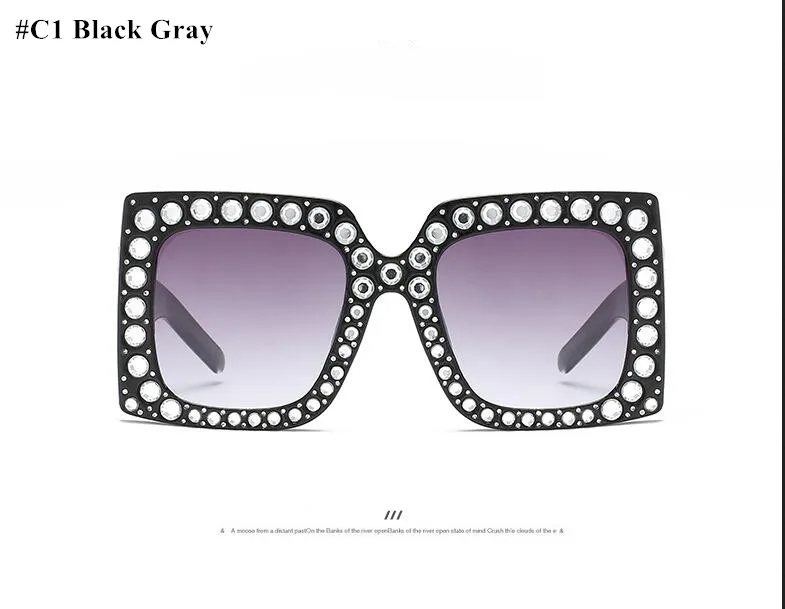 2018 New Diamond Square  Sunglasses (20)