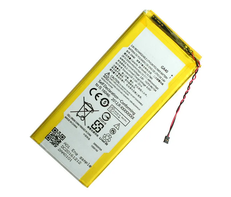 2 шт./лот сменный литий полимерный аккумулятор GA40 3000 мАч для Motorola Moto G4 Plus XT1625 XT1622