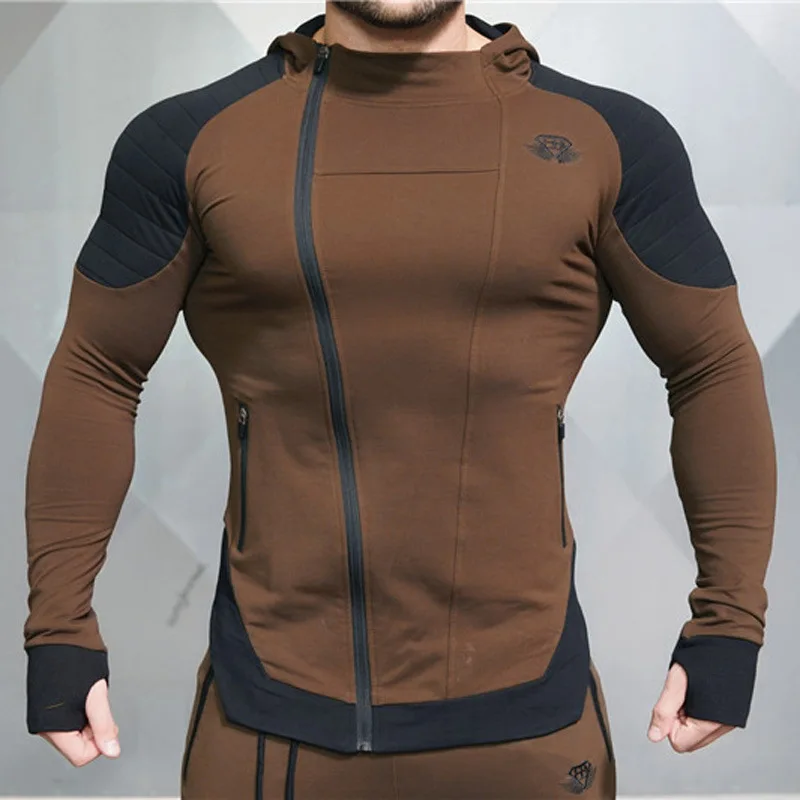 Mens Outdoor Running and Gym Jacket Men's Fitness Apparel, Men's
