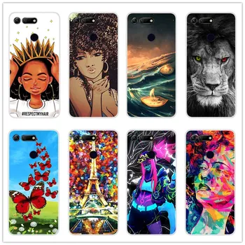 

For Huawei Honor V20 case Silicone Soft TPU Back Cover Shockproof Case For Huawei Honor View 20 V20 Coque