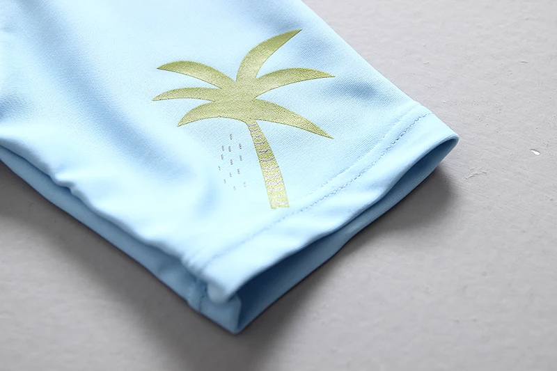 Separado do Teste Padrão do Dinossauro do Menino Upf50 plus Anti uv 2018 do Bebê Meninos da Criança Maiô Swimwear Crianças Maiô Beachwear Protetor Solar 9 Cheap toddler boys swimsuit