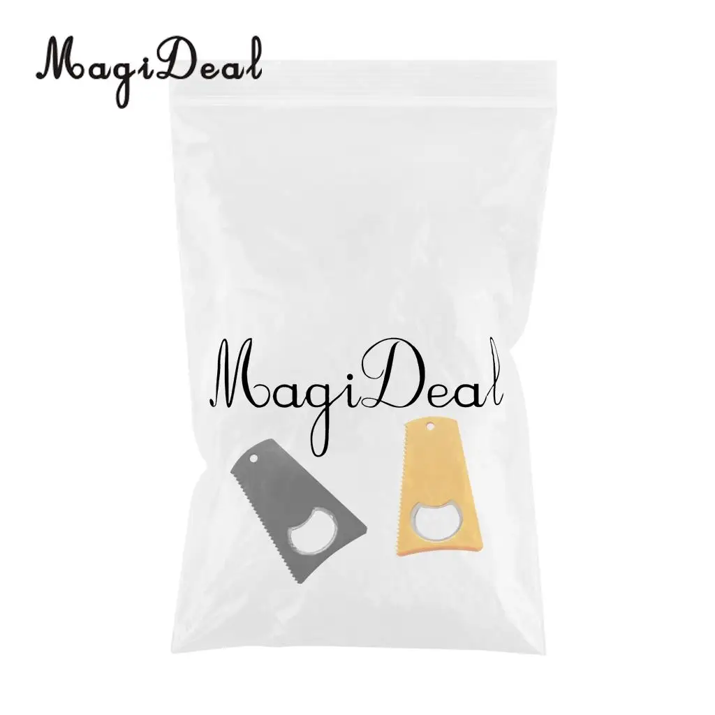 MagiDeal 2Pcs Surfboard Surf Board Surfboard Skimboard Wax Comb Clean Tool Bottle Opener Wax Comb Remover Clean Maintenance Tool