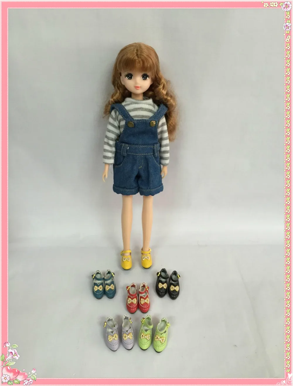 Куклы обувь для blyth Azone куклы OB кукла licca и т. д. Длина: 2,8 см повседневная обувь на плоской подошве