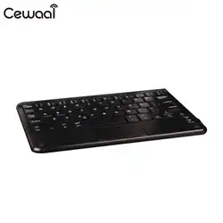 Cewaal Универсальный 59 ключи Беспроводной Bluetooth 3.0 клавиатура Bluetooth клавиатура для Планшеты смартфон Тетрадь поставки